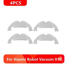 로봇 청소기 메인 사이드 브러시 헤파 필터 걸레 천 먼지 봉투 교체 부품, 10. 4pcs, 기본