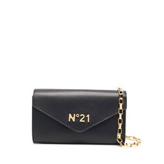 Nº21 로고 장식 가죽 백