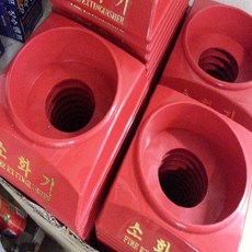 소화기 받침대 소화기함, 레드, 1개, 레드계열