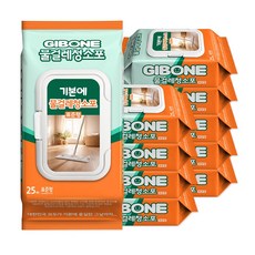 기본에 물걸레 청소포 캡형 25매, 10개