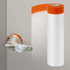 마스킹 필름 150cm 비닐 커버 롤 20m 도색 보호 시트 페인트 보호 테이프, 단일옵션