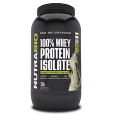 Nutrabio 乳清分離蛋白高山香草不含麩質, 1個