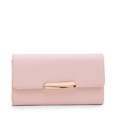 Anne Klein 여성용 컨티넨탈 플랩 지갑 카메오 로즈
