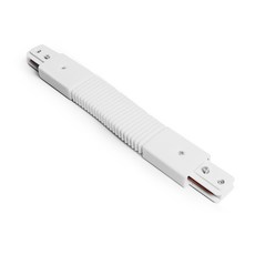 국산 레일조명부속 화이트, 1개, 자바라 연결