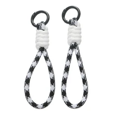 파라코드 꼰 우븐 키 체인 손목 로프 전화 케이스 분실 방지 스트랩 링 생존 도구 배낭 버클 12cm, 13 Color 11