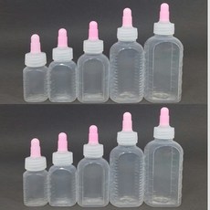 긴마개 PP투약병 물약병 눈금액체병 45ml (1pcs) 오피스안