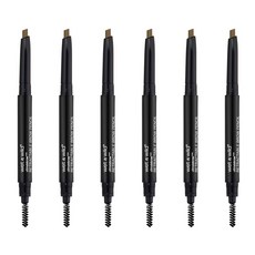 웻앤와일드 얼티미트브로우 리트랙터블 브로우 펜슬 0.2g, 6개, Ash Brown