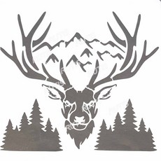 ST-CU2-0089型染版 蝶古巴特DIY 簍空模板 塗鴉模版 繪畫模版, 1個, ST-CU2-0089