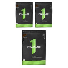 RULE1 巧克力軟糖風味乳高蛋白粉, 3個, 5460克