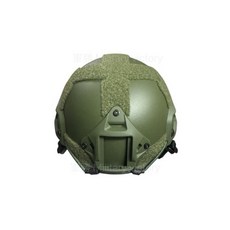 戰術頭盔 軍綠色 導軌 訓練用 塑膠頭盔, 1個