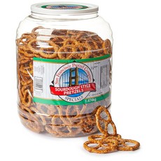 샌프란시스코 프레첼 컴퍼니 사워도우 스페셜 52온스 배럴 San Francisco Pretzel Co. Sourdough Specials 52 oz. Barrel, 1.47kg, 1개