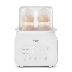 보아르 아가 맘마 보틀워머 분유 젖병 중탕 살균기, VST-003WH