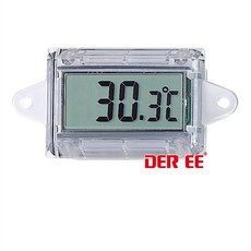 DER EE 防水迷你型溫度計 台灣製, 1個, DE-30(無附線)