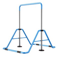 접이식 유아철봉 어린이집 유치원 매달리기 체육 근력, 110-155cm (핑크)