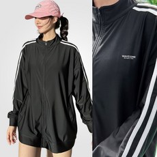 44~110남녀공용/자체제작 비키비키 크루즈 져지 래쉬가드 UPF50+집업 긴팔 롱 루즈핏 빅사이즈 여자 여름 비치웨어 비치상의 스윔웨어