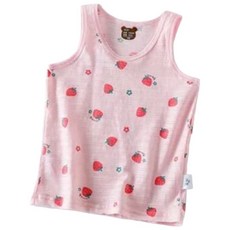 萱寶媽咪baby童裝館 兒童背心 現貨韓版竹節棉無袖背心 男童女童卡通吊帶背心 透氣居家內搭背心