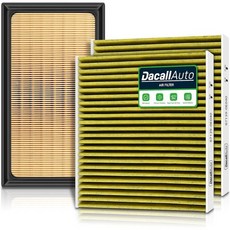 3개 세트 다콜 활성탄 캐빈 및 엔진 공기 필터 토요타/렉서스 2.5L 하이브리드 모델용아발론 캠리 하이랜더 RX350h NX350h 교체용 CA12289 CF12157 해외, 3개 세트 다콜 활성탄 캐빈 및 엔진 공기 필터 토요타