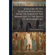 (英文圖書)A History Of The Egyptian Revolution From The Period Of The Mamelukes To The De... 平裝版, Nabu Press, 英文