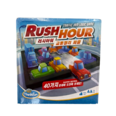 씽크펀 러시아워 교통정리 퍼즐 두뇌게임, COLOR MIX (혼합색상), 1개