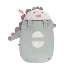 JoyBaby 嬰兒抱被 感溫新生兒睡袋 防驚嚇襁褓純棉動物包巾