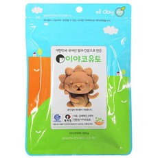 이야코 소프트유토 300G, 점토색상, 3개