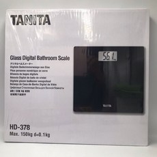 TANITA 電子體重計 HD-378 體重機 現貨出清，精準測量、輕巧易收納，守護您的健康, 1個