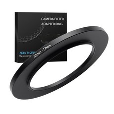 34mm ~ 52mm 스텝업 링 필터 어댑터 금속 링 스텝업 링 어댑터 필터 모든 52mm UV CPL ND 렌즈 후드 스레드 렌즈 요법(34mm ~ 52mm)과 호환, 52mm ~ 77mm