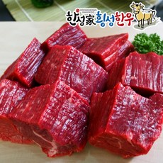 더바른식탁 한우 1+등급 설깃(장조림용) 300g 횡성 한우 장조림용 소고기 한우 장조림용, 1개