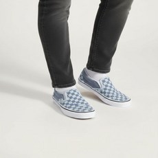 반스 VANS 클래식 슬립온 - 체커보드 라이트 블루 / VN000D6YLTB1 72L961 12C739