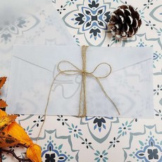 늘정 황산지 봉투 대 결혼식답례봉투