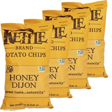캐틀 브랜드 케들칩 포테이토 칩 허니 꿀 디종, 141g, 4개