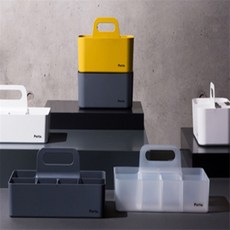 몽키 다용도 수납함 티백보관함, 컴팩트-스모그