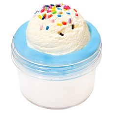젤시스 마시밀크 우유지글리 점토슬라임 수제슬라임 안전한재료 스트레스해소 쫀득말랑, 1개