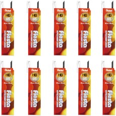 펜텔 피에스타 샤프심(C235TF) 세트, 피에스타 C-235TF-HB 0.5mm 10개 세트