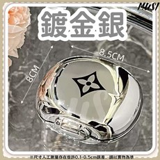 MUSI 便攜式三重防潮分裝藥盒, 高質感分裝藥盒-鍍金銀 現貨隔天發, 1個