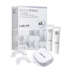 齒妍堂 居家牙齒修護組 抗染雙效組 美齒面膜 口腔淨白, 1個, 牙齒美白抗染雙效組