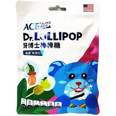 ACE 牙博士棒棒糖，益生菌配方，多種水果口味，寶寶健康零食首選, 西瓜＋青蘋果