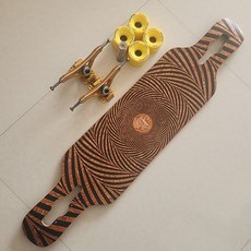 Loaded 精准橋長板滑板 70mm 4p70輪 硬度1/2自選, 如圖所示, 1個