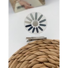 加載中髮夾 像素風可旋轉髮夾 搞怪裝扮髮飾, 1個