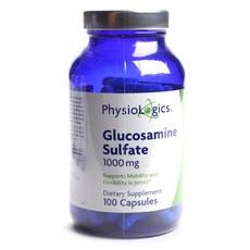 PHYSIOLOGICS 氨基葡萄糖膠囊保健食品 1000mg, 100顆, 1罐