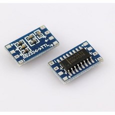 【AI電子】迷你型MCU RS232轉TTL轉換板，串口通信模塊，信號轉換器，適用於單片機開發與調試