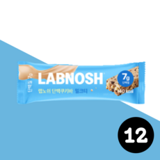 랩노쉬 단백 쿠키바 밀크티 고단백 프로틴바 총420g, 420g