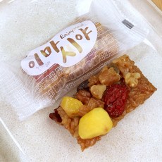 [미리내티씨] 국내산 찹쌀 맛있는 이마시야 약밥 개별 포장 영양 간식 견과류 간편 식사대용, 50개, 40g