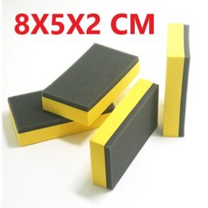 鍍膜綿/上蠟綿/打蠟綿/下蠟綿，柔軟不傷漆面，輕鬆打造專業級汽車美容效果, 1個