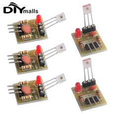 Arduino용 5PCS 레이저 센서 모듈 비변조기 수신기