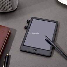 台灣出貨 7寸带支架液晶手写板 电子办公留言板 小黑板 白板 儿童绘画画写字板 電紙板 寫字板 手寫板 液晶畫板, 单色笔迹【热销款】,15寸窄边框黄色