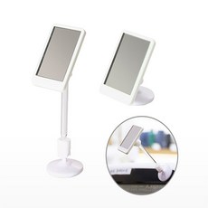 에이로샵 부착형 미니거울 메이크업거울, 45mm