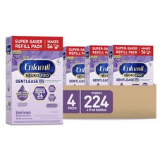 엔파밀NeuroPro Gentlease All In One 분말, 998g, 4개