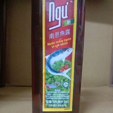 祐霖 越南 南恩魚露, 1個, 南恩500ml 外銷版