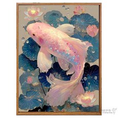 액자형 보석 대형 아트 액자 큐빅 비즈 공예 제품 청룡 용 자수 구슬 십자수, 5. 다이아몬드 60x80cm/도구, 1개